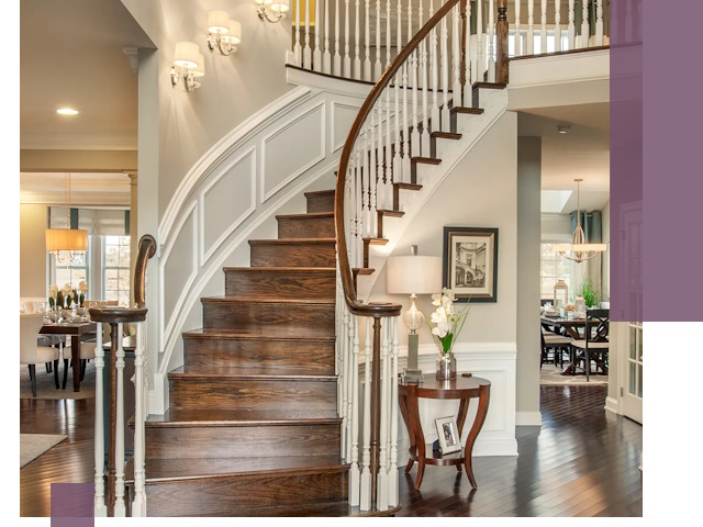 Изготовление лестниц под ключ в Белебее — металлокаркас и отделка