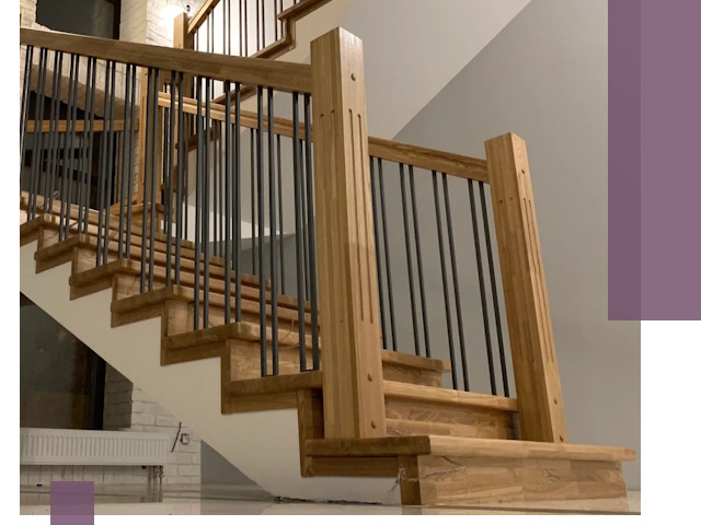 Реставрация деревянных и металлических лестниц в Белебее