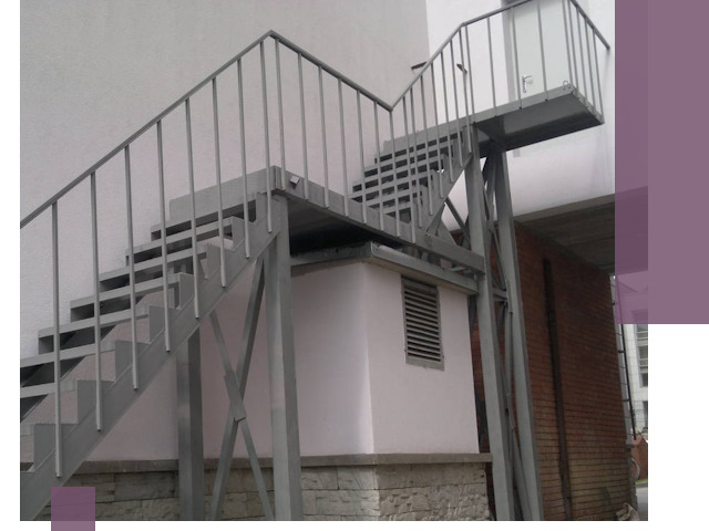 Монтаж пожарных лестниц под ключ в Белебее с гарантией качества