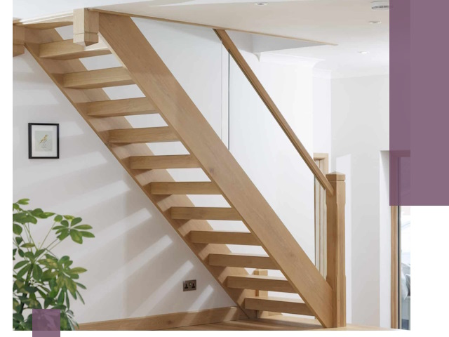 Изготовление деревянных лестниц под ключ в Белебее для дома