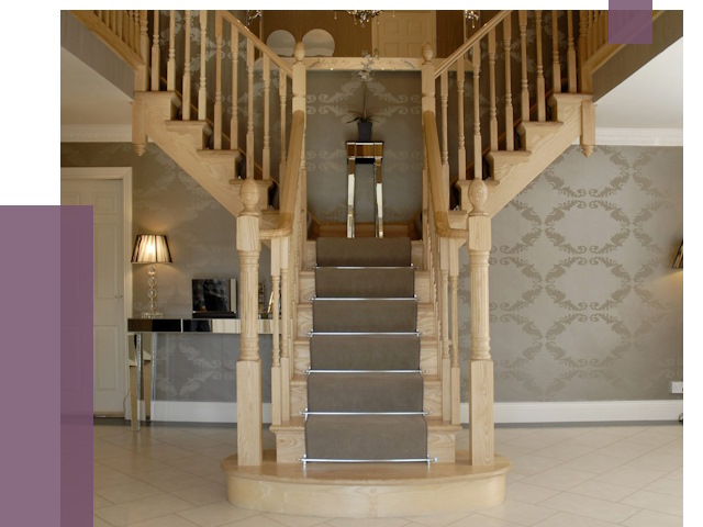 Монтаж деревянных лестниц в Белебее от 7600 руб. 