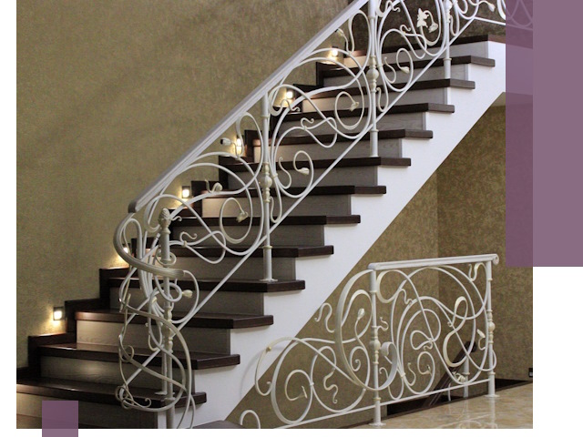 Кованые лестницы под ключ в Белебее — изготовление и монтаж