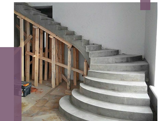 Изготовление бетонных лестниц под ключ в Белебее от 19892 руб. | ПРОЛЁТ-Блб