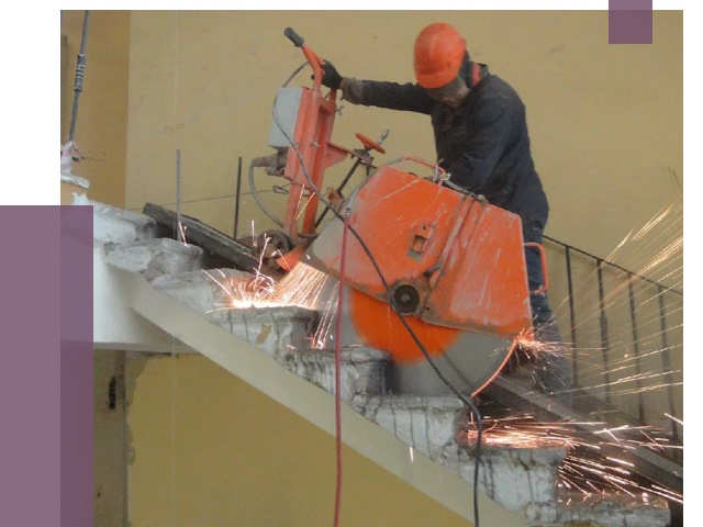 Демонтаж бетонных лестниц в Белебее от 4590 руб. за м2 | ПРОЛЁТ-Блб