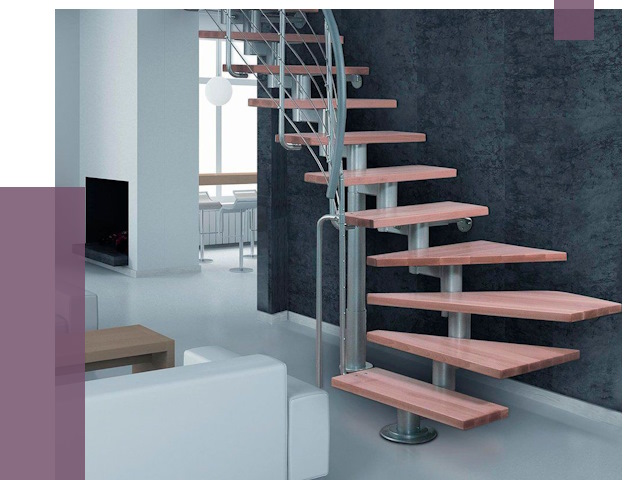 Модульные лестницы в Белебее от 16832 руб. — купить в ПРОЛЁТ-Блб