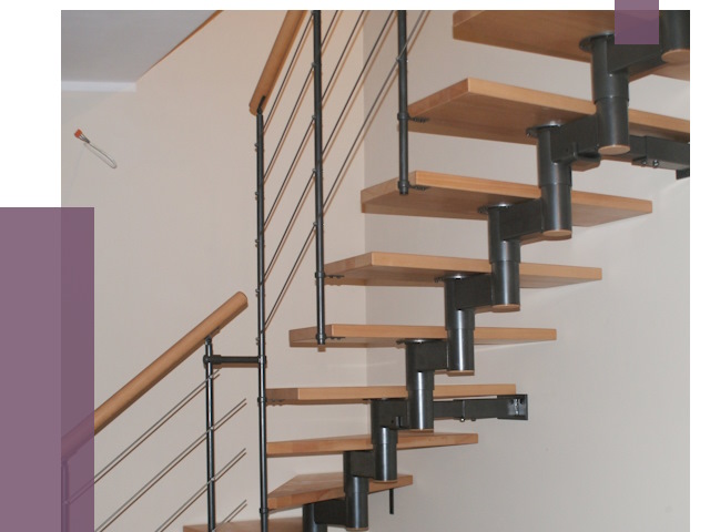 Изготовление модульных лестниц в Белебее от 11476 руб. 