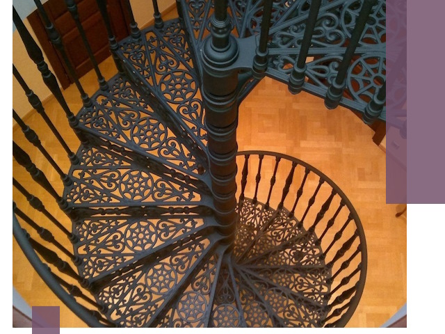 Винтовые лестницы под ключ в Белебее: производство и монтаж