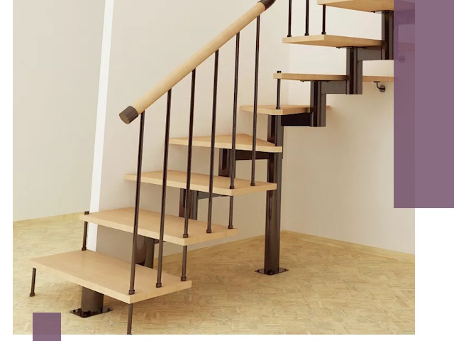 Монтаж лестниц на больцах в Белебее — быстро и надежно