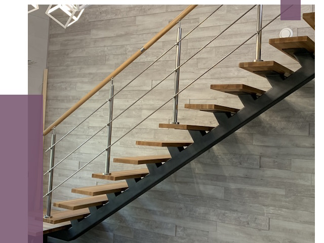 Изготовление лестниц на монокосоуре в Белебее от 75997 руб. 