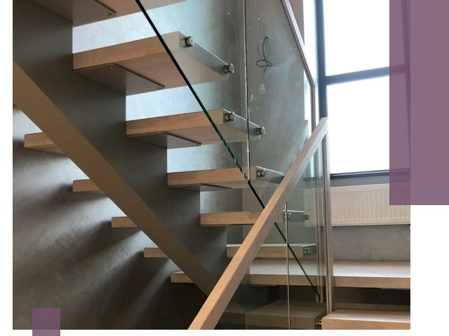 Изготовление лестниц на монокосоуре в Белебее с монтажом и гарантией