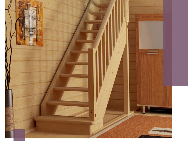 Лестницы эконом класса под ключ в Белебее — недорого и быстро