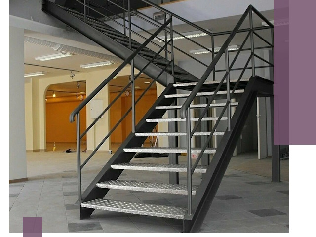 Лестницы для офиса в Белебее: изготовление, монтаж, демонтаж