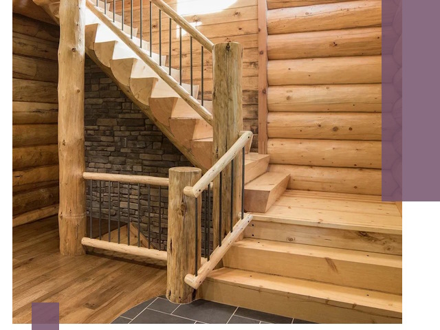 Лестницы в баню под заказ и профессиональный монтаж в Белебее