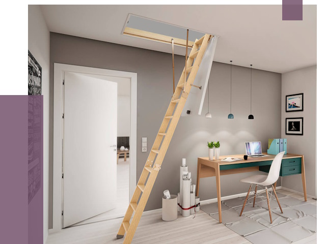 Чердачные лестницы в Белебее — от 14536 руб. | ПРОЛЁТ-Блб