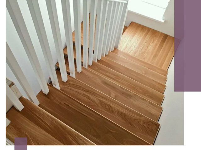 Лестницы из бука в Белебее: изготовление, монтаж и демонтаж