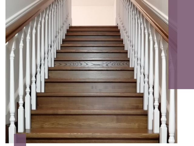 Лестницы из ясеня на заказ в Белебее — изготовление и монтаж