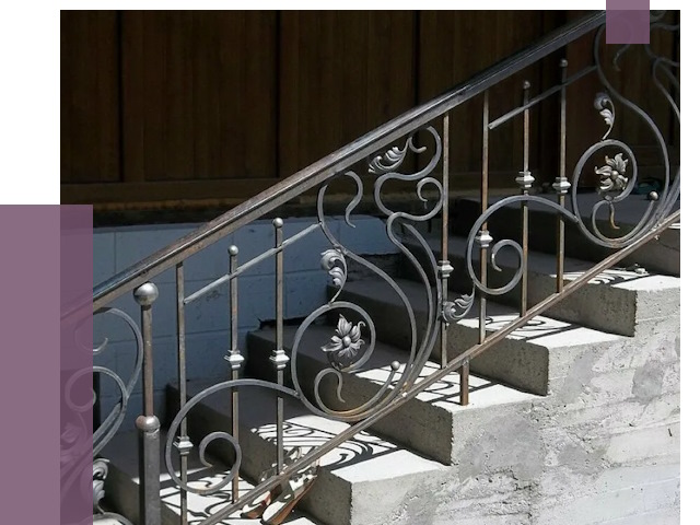 Кованые перила в Белебее от 8671 руб. под ключ — качество от ПРОЛЁТ-Блб