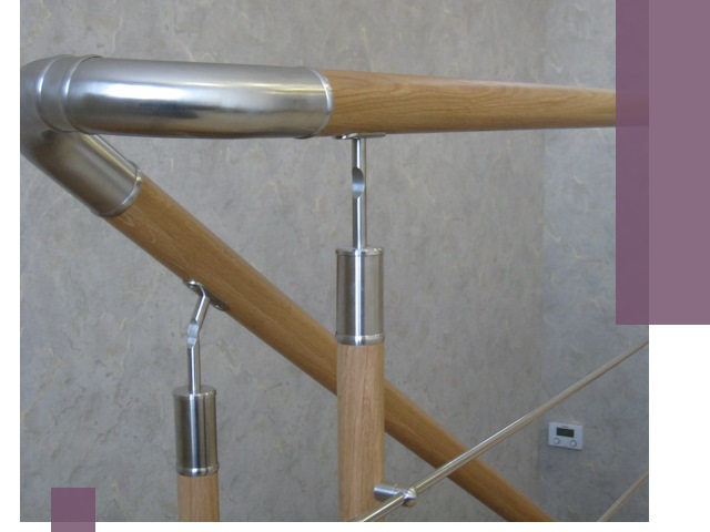 Комбинированные перила на заказ в Белебее — монтаж и производство