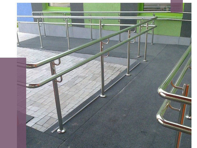 Ограждения пандусов в Белебее от 4335 руб. монтаж | ПРОЛЁТ-Блб