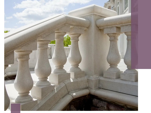 Балюстрады из металла и камня под ключ в Белебее