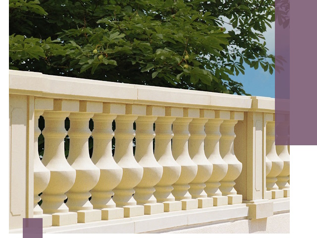 Установка балюстрады в Белебее: изготовление и монтаж под ключ