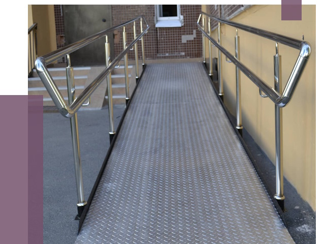 Пандусы в Белебее от 12241 руб. — установка для инвалидов | ПРОЛЁТ-Блб