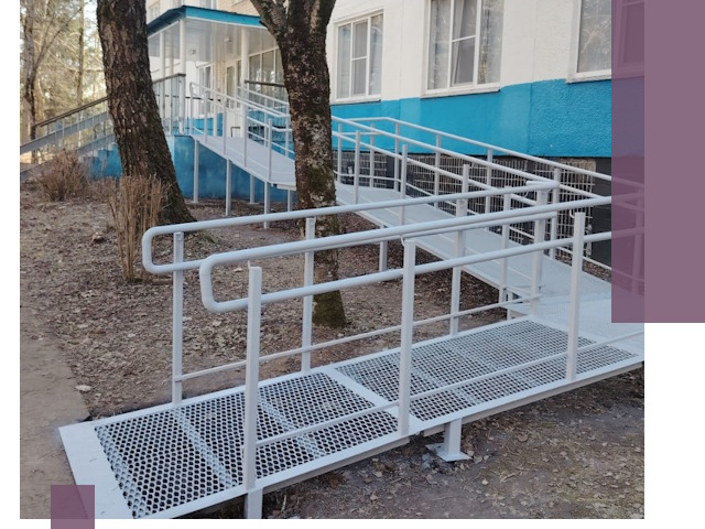 Пандусы под ключ в Белебее: изготовление, монтаж и демонтаж