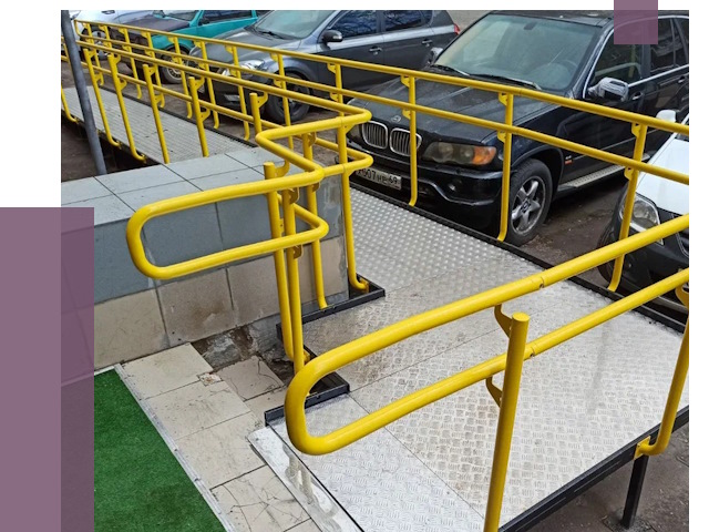 Стационарные пандусы в Белебее от 12241 руб. | ПРОЛЁТ-Блб