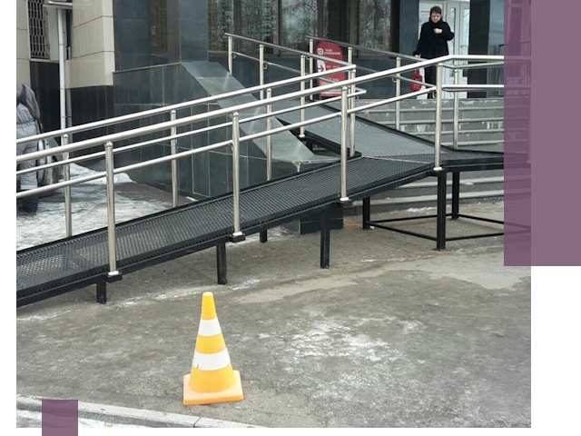 Стационарные пандусы под ключ в Белебее — изготовление и монтаж