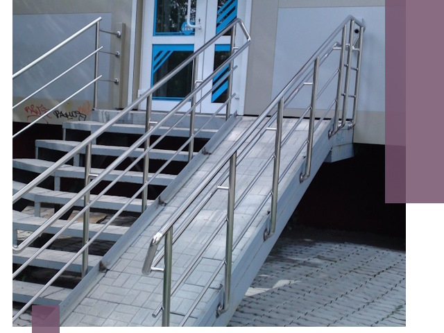 Пандус на крыльцо под ключ в Белебее: монтаж и изготовление