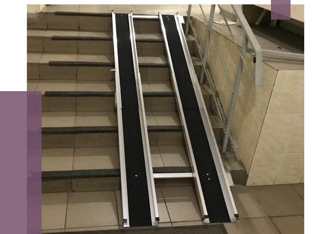 Установка пандуса в подъезд в Белебее от 7957 руб. под ключ | ПРОЛЁТ-Блб