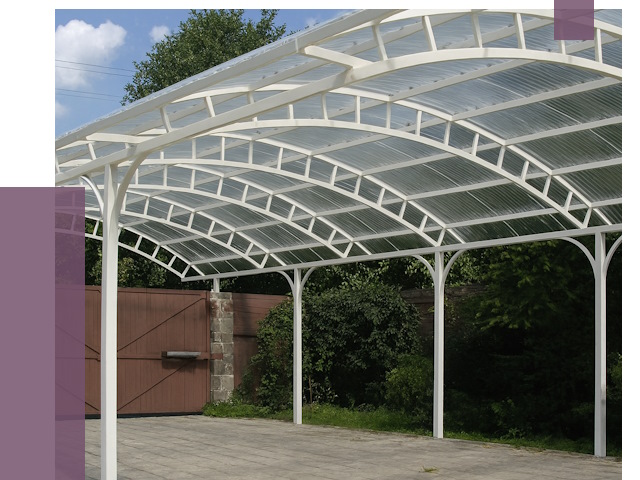 Изготовление навесов в Белебее от 14791 руб. за м² — ПРОЛЁТ-Блб