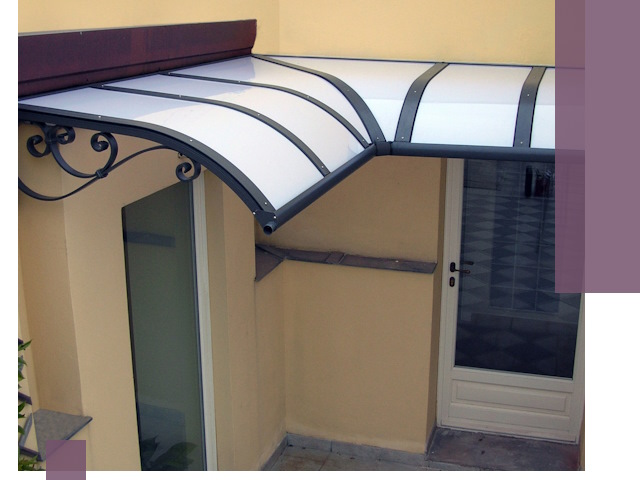 Монтаж козырьков любой сложности в Белебее под ключ