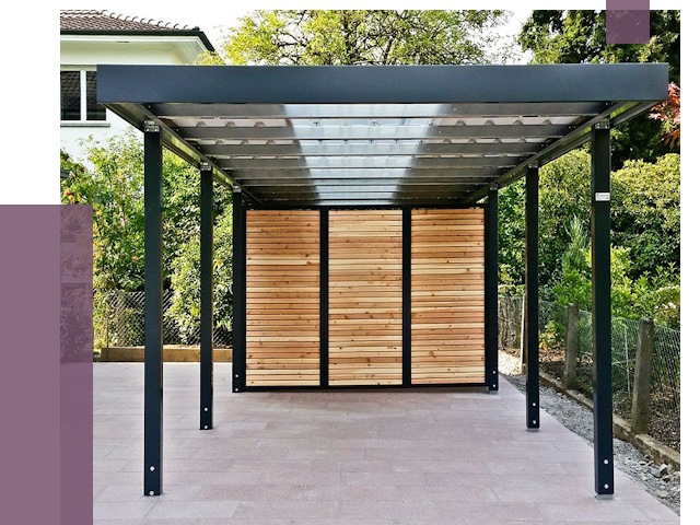 Отдельно стоящие навесы во дворе в Белебее от 80078 руб. | ПРОЛЁТ-Блб