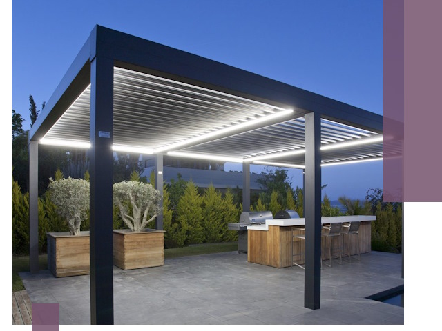 Навесы отдельно стоящие под ключ в Белебее из металла и поликарбоната