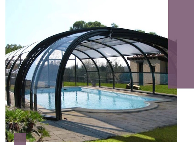 Навесы для бассейна в Белебее: изготовление и монтаж под ключ