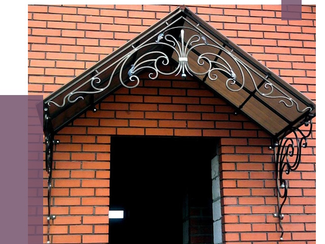 Металлические козырьки в Белебее от 10660 руб. 