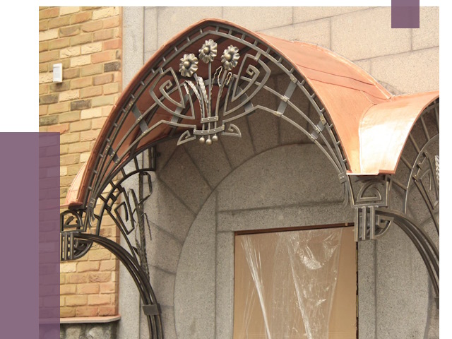 Арочные козырьки в Белебее от 14536 руб. 