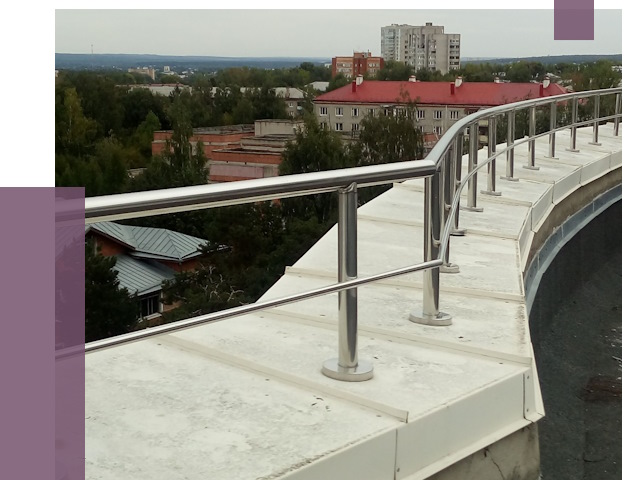 Парапеты и ограждения кровли в Белебее от 4947 руб. 