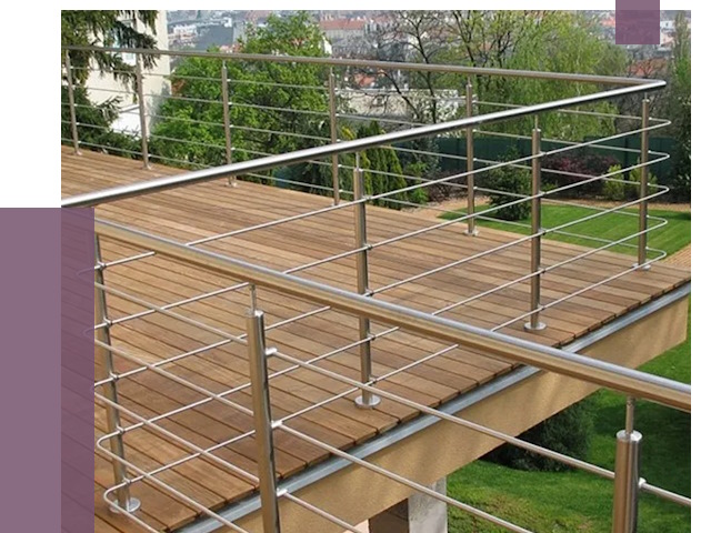 Алюминиевые парапеты в Белебее под ключ от 7753 руб. 