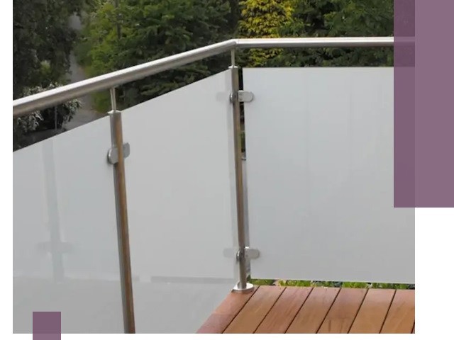 Алюминиевые парапеты для балконов и террас в Белебее