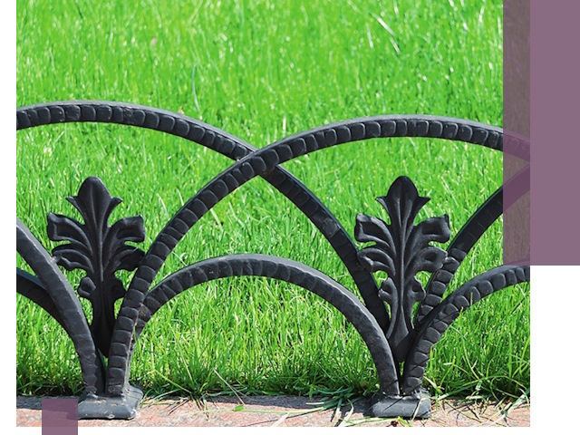 Декоративные металлические бордюры под ключ в Белебее