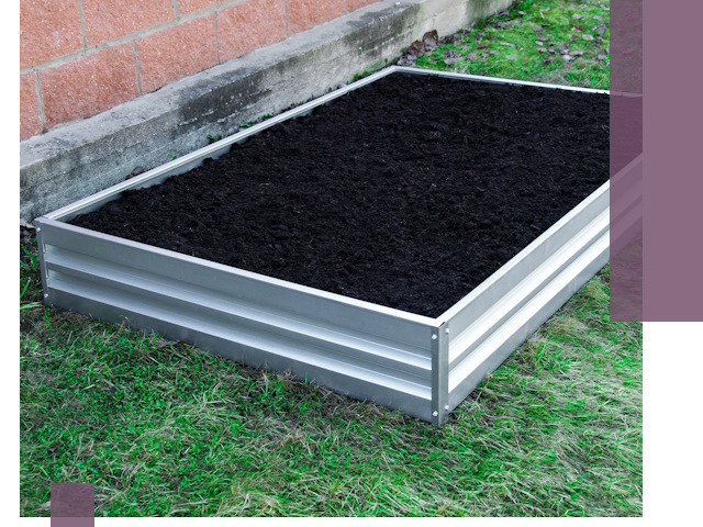 Металлические бордюры для грядок в Белебее: прочность и аккуратность