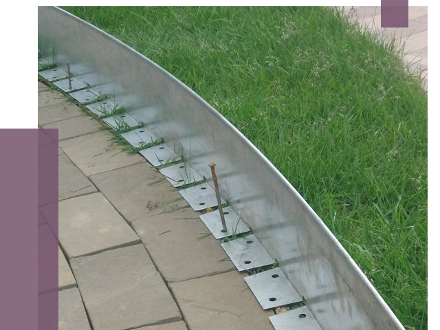 Металлические бордюры для тротуаров в Белебее от 8671 руб.