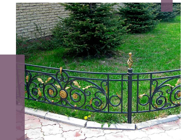 Кованые газонные ограждения в Белебее от 7600 руб. — ПРОЛЁТ-Блб