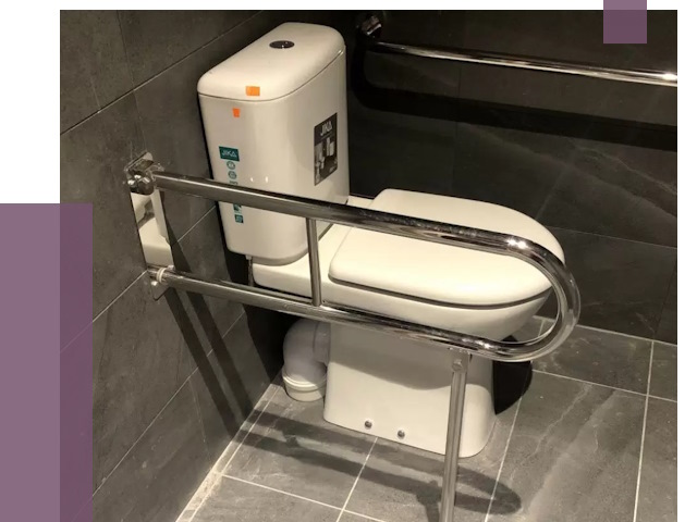 Поручни для санузлов в Белебее от 4284 руб.  | ПРОЛЁТ-Блб