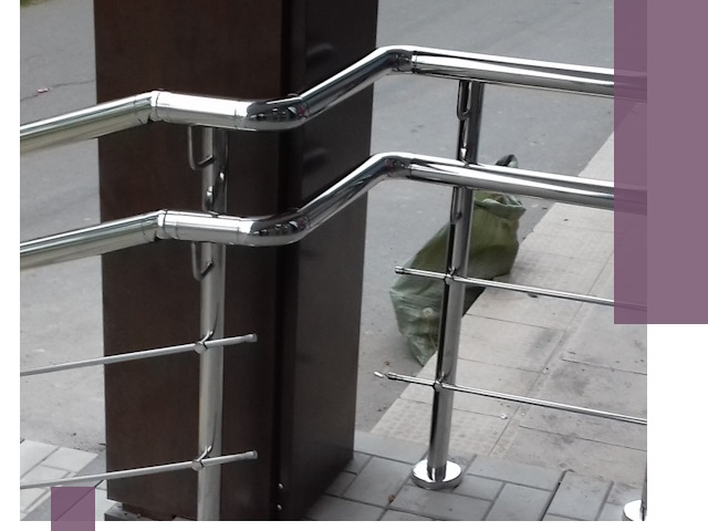 Монтаж поручней из нержавеющей стали в Белебее качественно и быстро